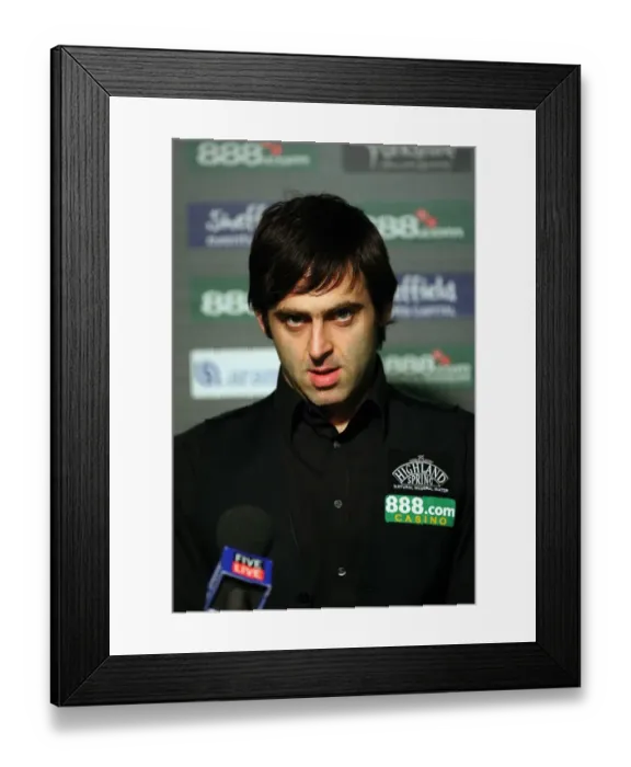 Framed Print : Ronnie O Sullivan Framed Print : Ronnie O Sullivan