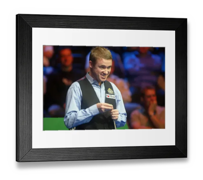 Framed Print : Stephen Hendry Framed Print : Stephen Hendry