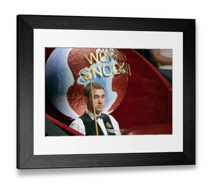 Framed Print : Stephen Hendry Framed Print : Stephen Hendry