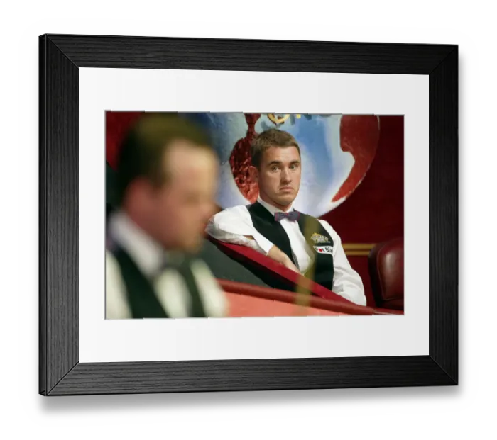 Framed Print : Stephen Hendry Framed Print : Stephen Hendry