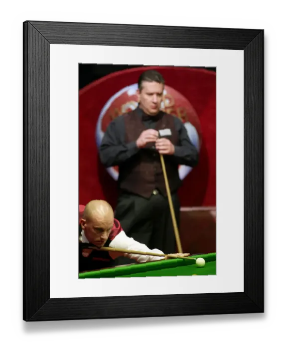 Framed Print : Peter Ebdon & Tony Drago Framed Print : Peter Ebdon & Tony Drago