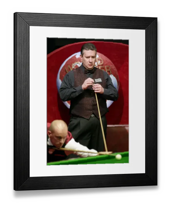 Framed Print : Peter Ebdon & Tony Drago