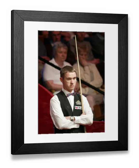 Framed Print : Stephen Hendry Framed Print : Stephen Hendry