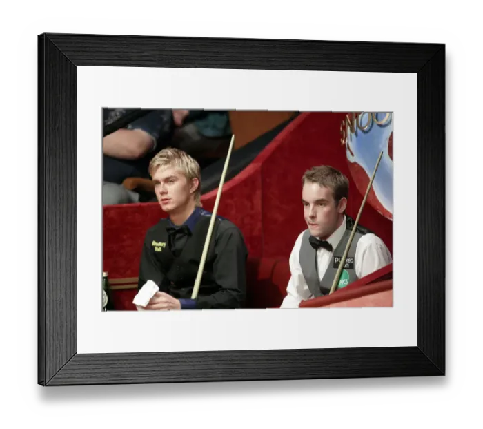 Framed Print : Paul Hunter & Allister Carter Framed Print : Paul Hunter & Allister Carter
