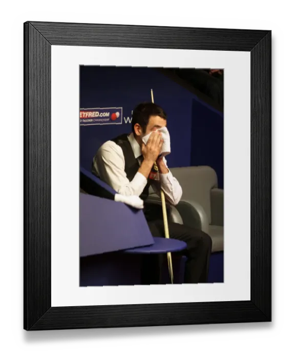 Framed Print : Ronnie O Sullivan Framed Print : Ronnie O Sullivan