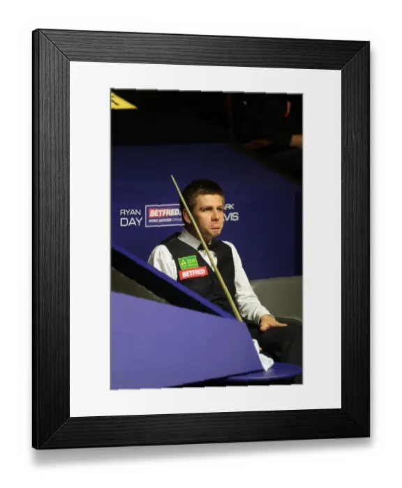 Framed Print : Ryan Day World Snooker Championship Betfred.Com