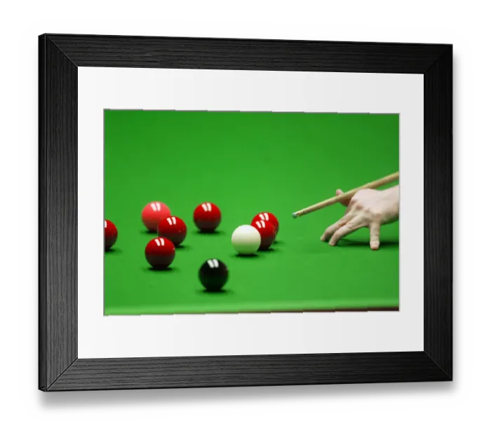Framed Print : Snooker Balls Framed Print : Snooker Balls