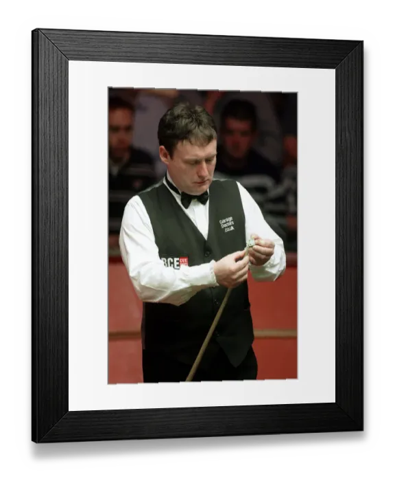 Framed Print : Jimmy White Framed Print : Jimmy White