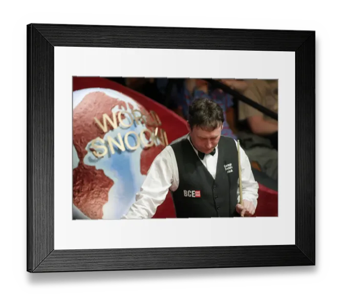 Framed Print : Jimmy White Framed Print : Jimmy White