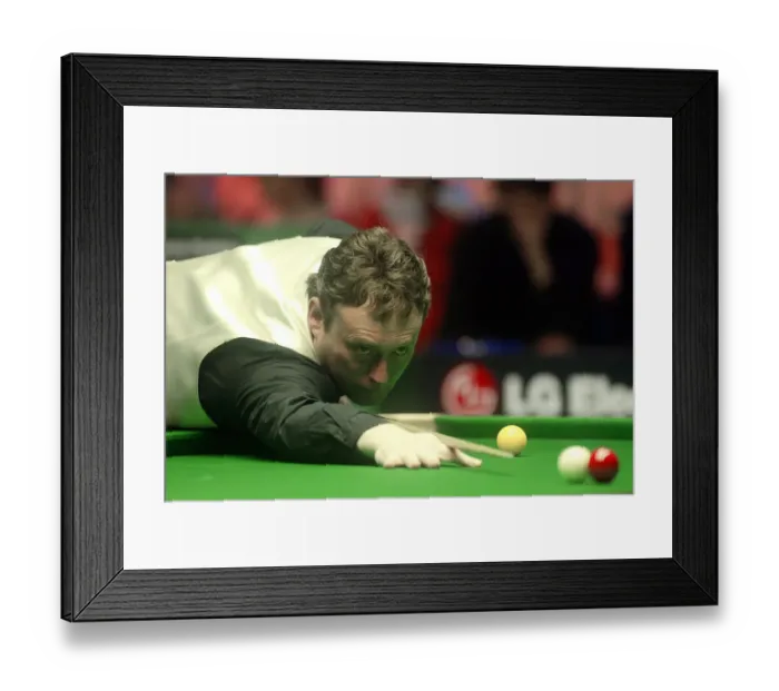 Framed Print : Jimmy White Framed Print : Jimmy White