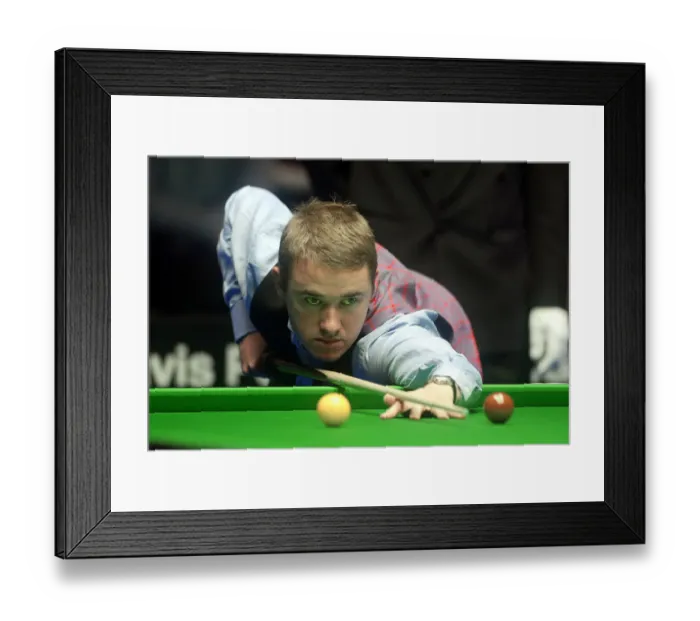 Framed Print : Stephen Hendry Framed Print : Stephen Hendry