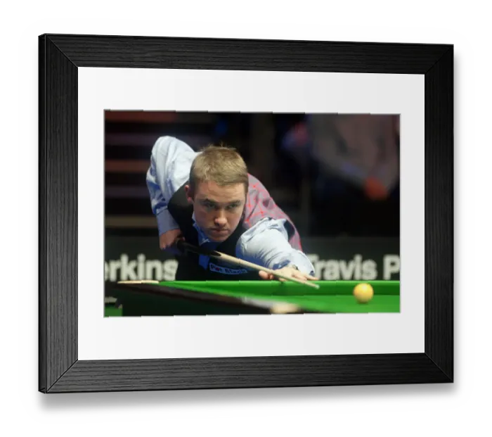 Framed Print : Stephen Hendry Framed Print : Stephen Hendry