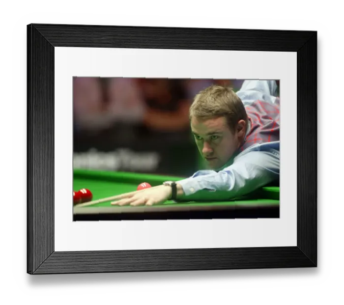 Framed Print : Stephen Hendry Framed Print : Stephen Hendry