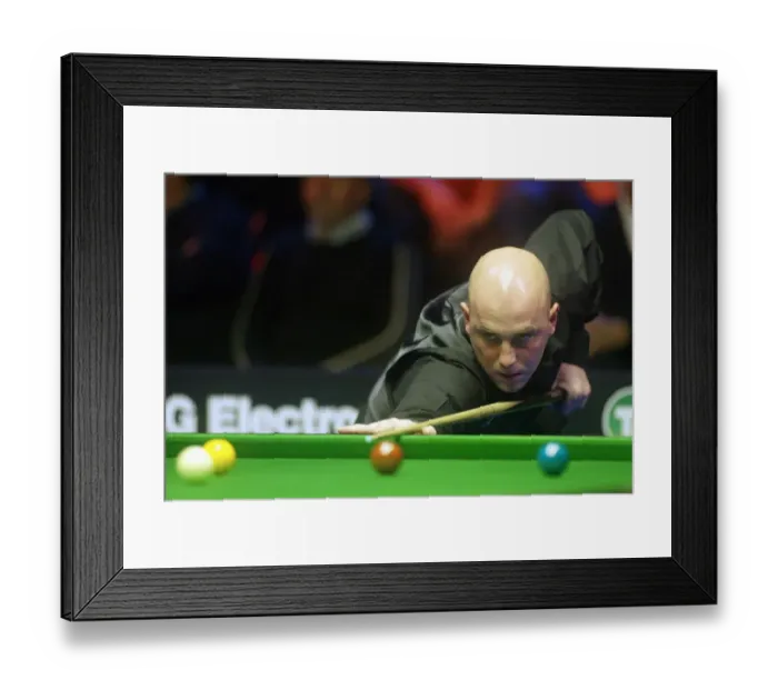 Framed Print : Mark King England Uk Snooker Championship The Barbican Centre, York 24 November 2003 Date