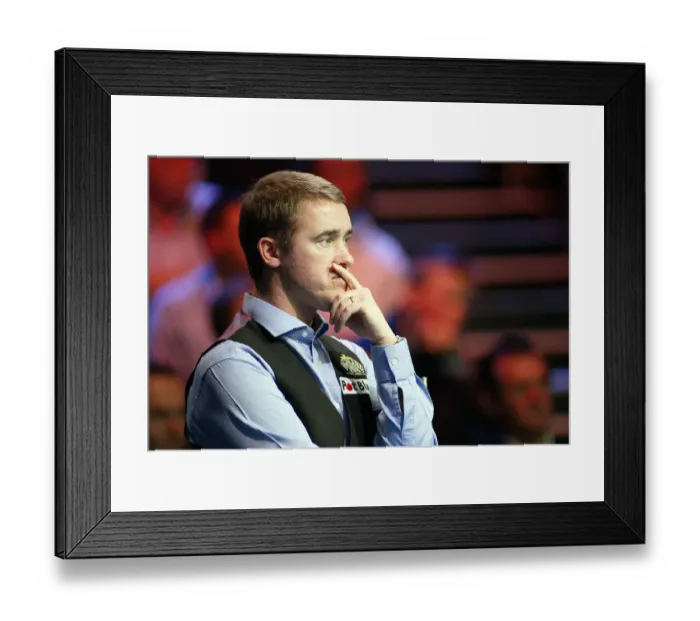 Framed Print : Stephen Hendry Framed Print : Stephen Hendry