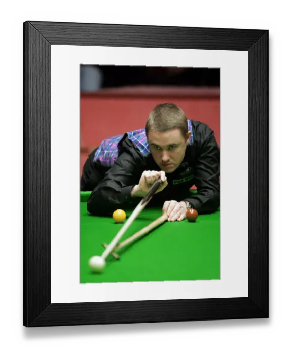 Framed Print : Stephen Hendry Framed Print : Stephen Hendry