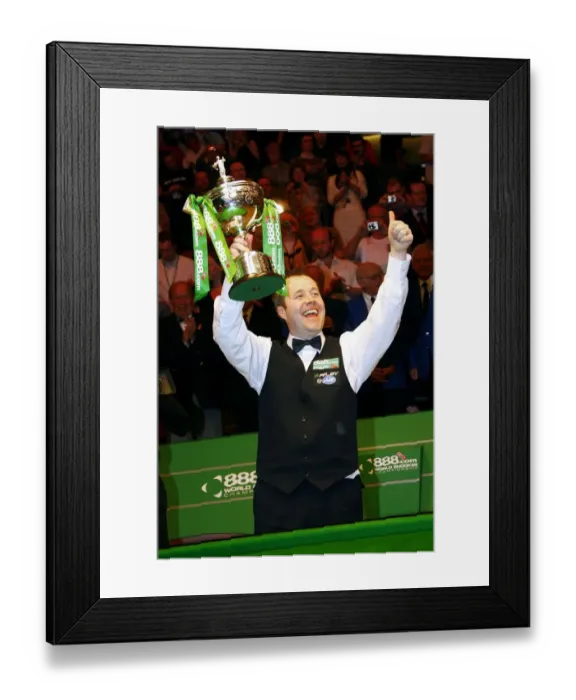 Framed Print : John Higgins World Champion Framed Print : John Higgins World Champion