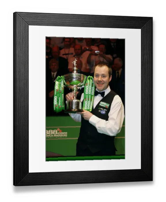 Framed Print : John Higgins World Champion Framed Print : John Higgins World Champion