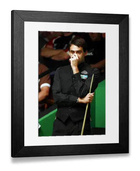 Framed Print : Ronnie O Sullivan Framed Print : Ronnie O Sullivan