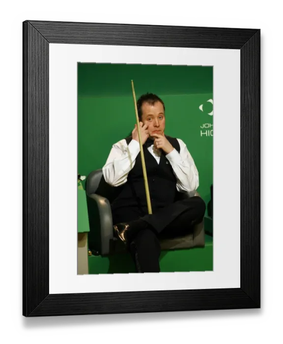 Framed Print : John Higgins Loses His Form Framed Print : John Higgins Loses His Form