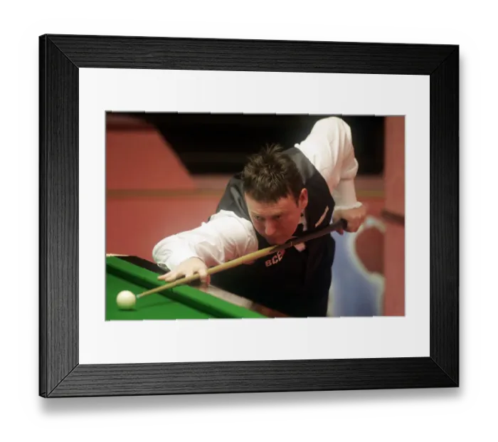 Framed Print : Jimmy White Framed Print : Jimmy White