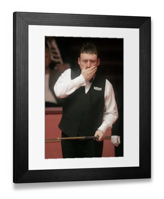 Framed Print : Jimmy White