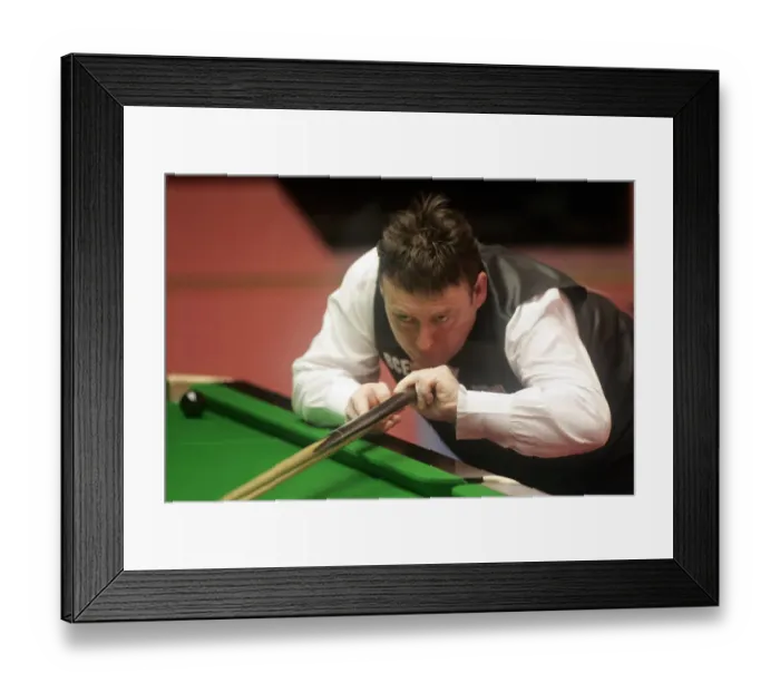 Framed Print : Jimmy White Framed Print : Jimmy White