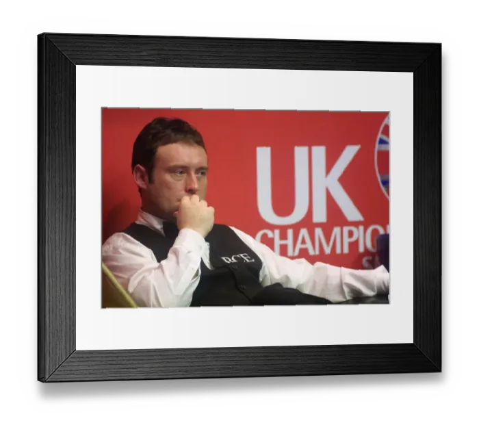 Framed Print : Jimmy White Framed Print : Jimmy White
