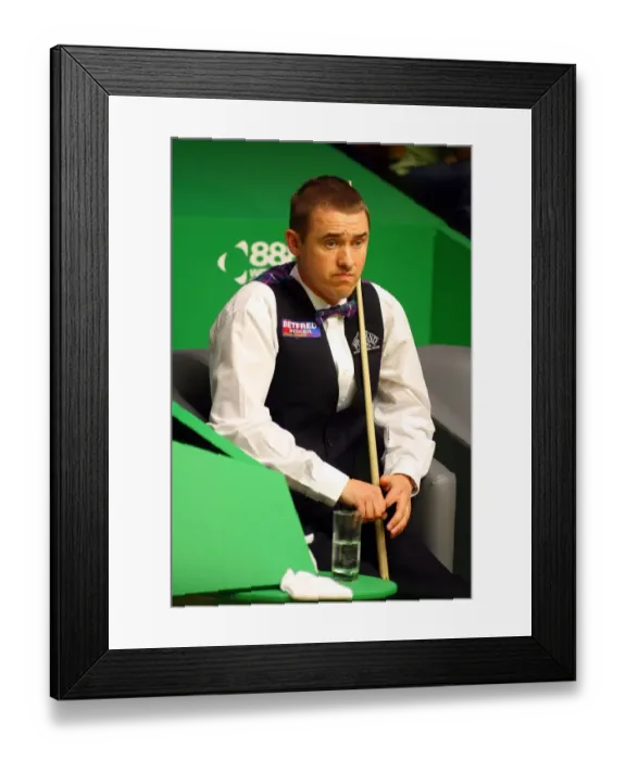 Framed Print : Stephen Hendry Framed Print : Stephen Hendry