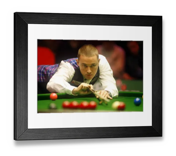 Framed Print : Stephen Hendry Mbe Framed Print : Stephen Hendry Mbe