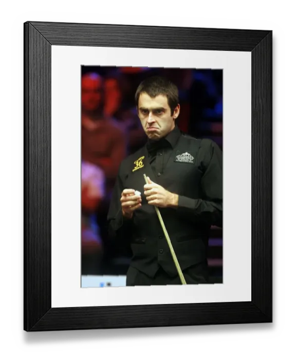 Framed Print : Ronnie O Sullivan Framed Print : Ronnie O Sullivan