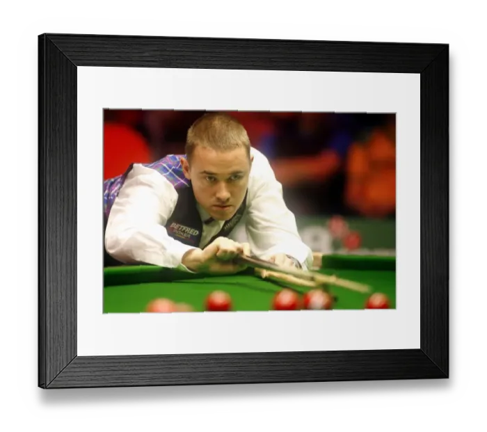 Framed Print : Stephen Hendry Mbe Framed Print : Stephen Hendry Mbe