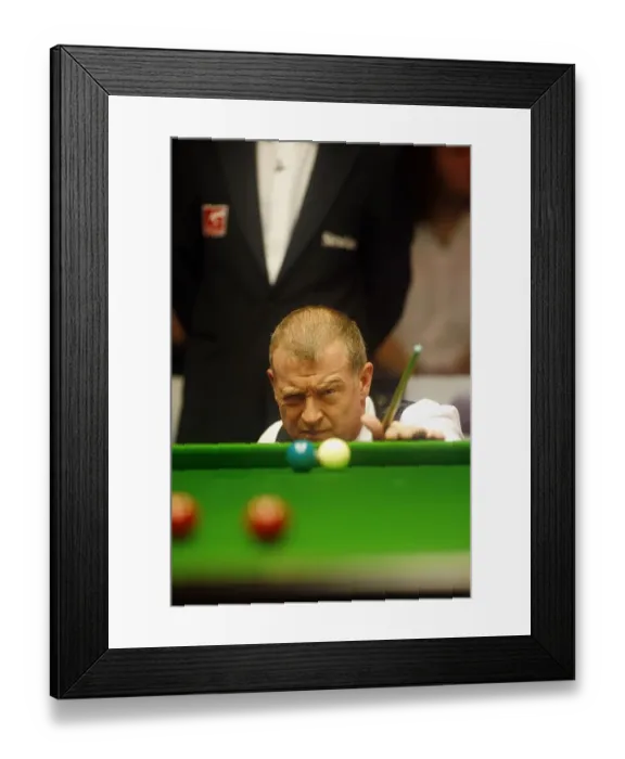 Framed Print : Steve Davis Obe Framed Print : Steve Davis Obe
