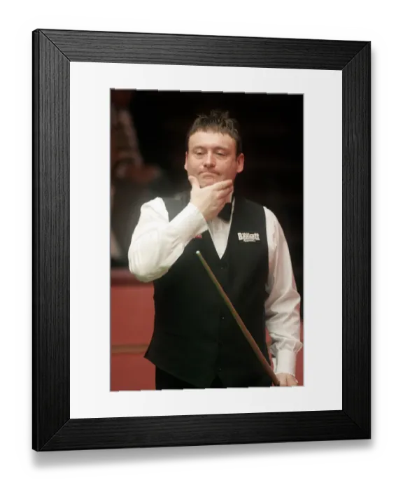Framed Print : Jimmy White Framed Print : Jimmy White
