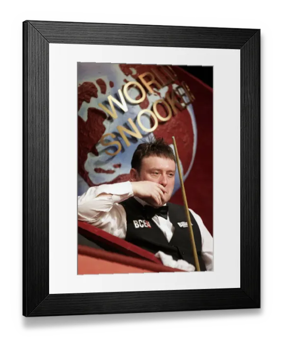 Framed Print : Jimmy White Framed Print : Jimmy White