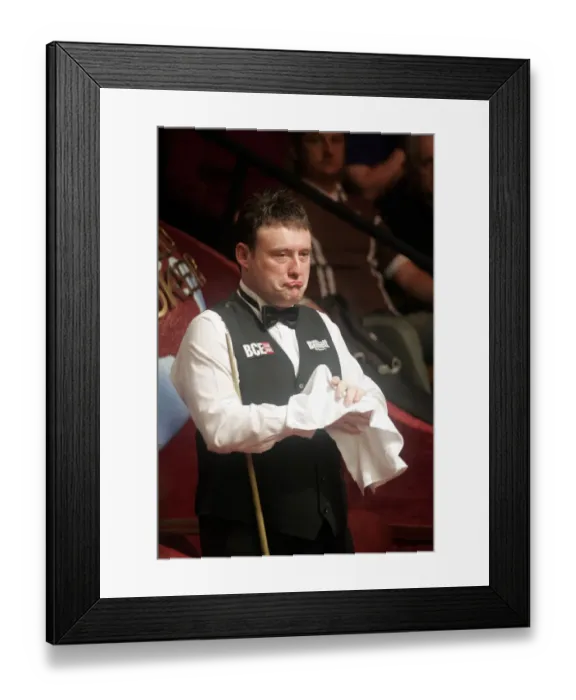 Framed Print : Jimmy White Framed Print : Jimmy White