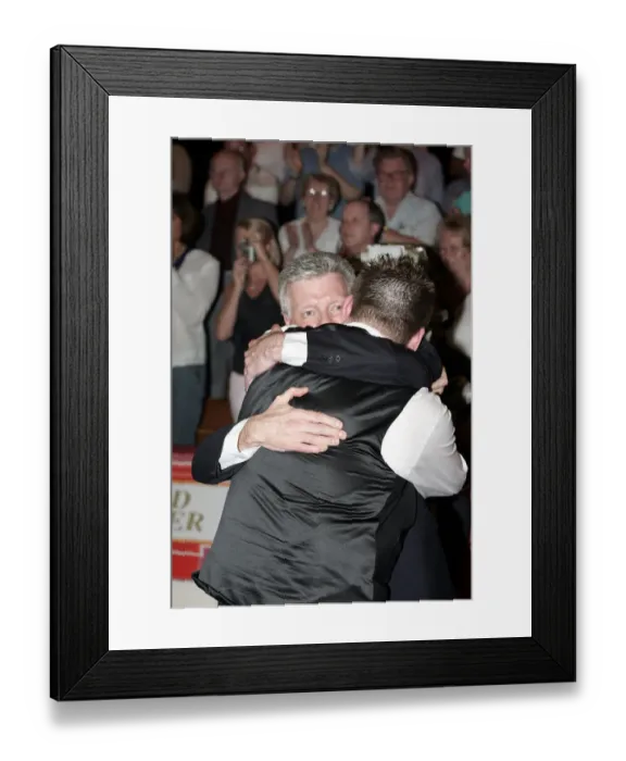 Framed Print : Shaun Murphy & Dad Tony Framed Print : Shaun Murphy & Dad Tony