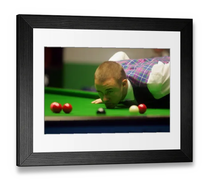 Framed Print : Stephen Hendry Framed Print : Stephen Hendry