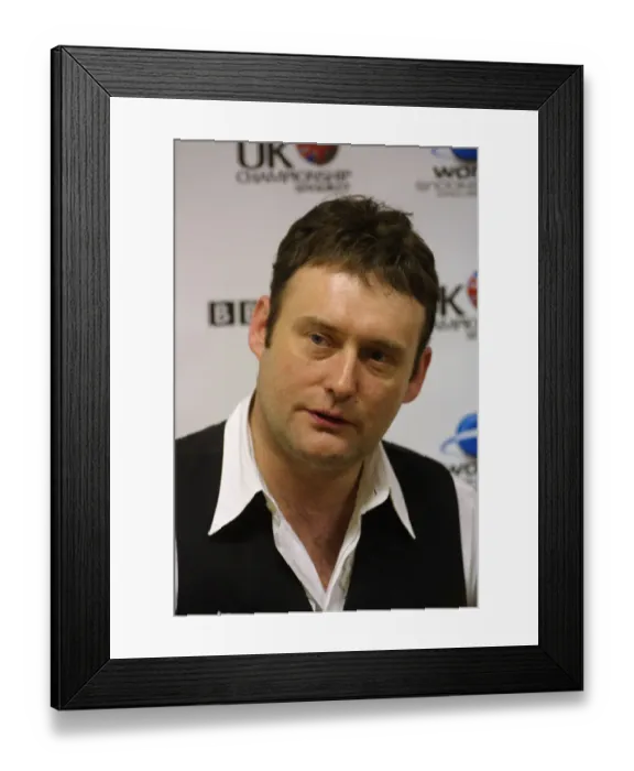 Framed Print : Jimmy White Framed Print : Jimmy White