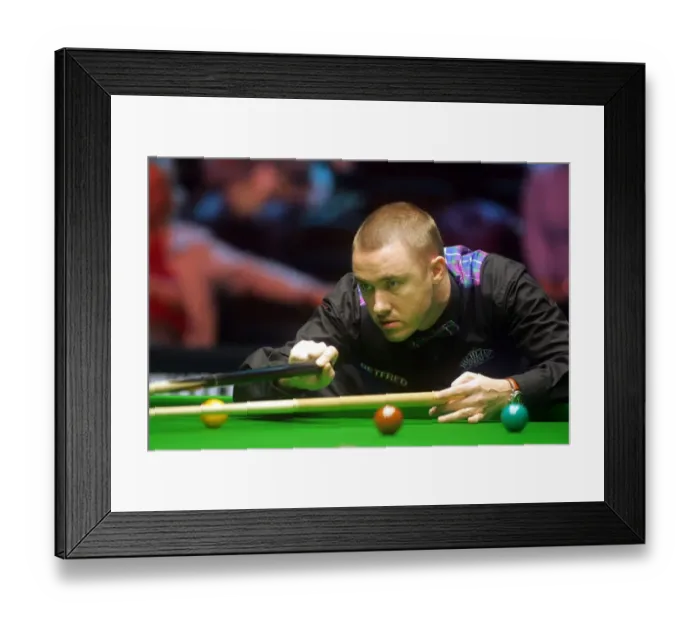 Framed Print : Stephen Hendry Framed Print : Stephen Hendry
