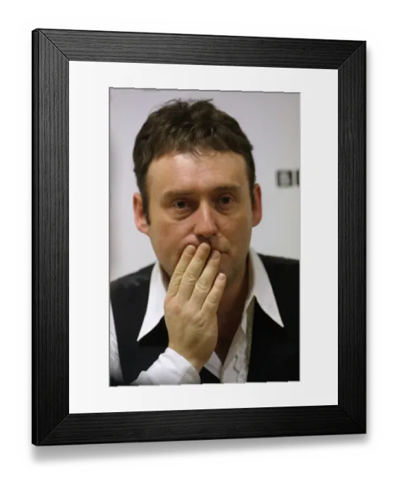 Framed Print : Jimmy White Framed Print : Jimmy White