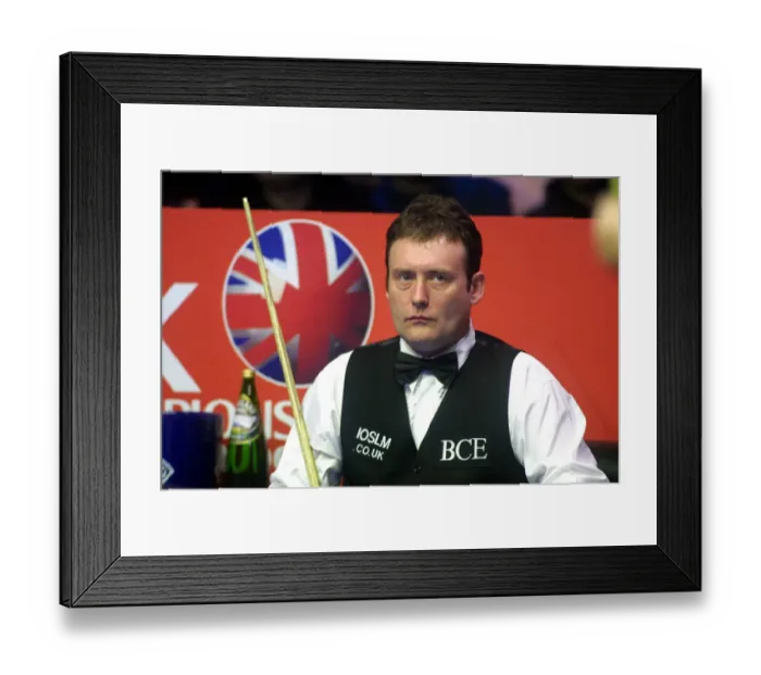 Framed Print : Jimmy White Framed Print : Jimmy White