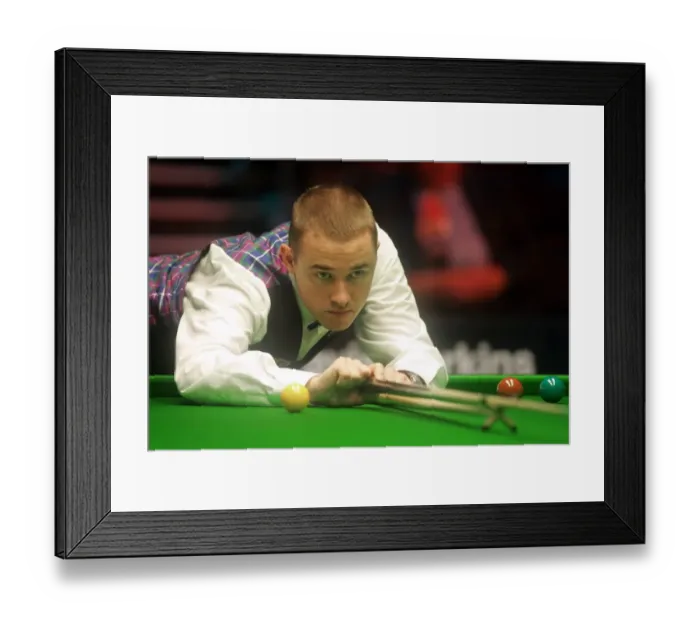 Framed Print : Stephen Hendry Framed Print : Stephen Hendry