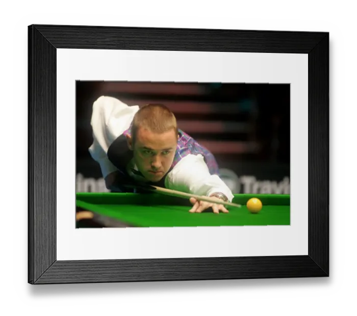 Framed Print : Stephen Hendry Framed Print : Stephen Hendry