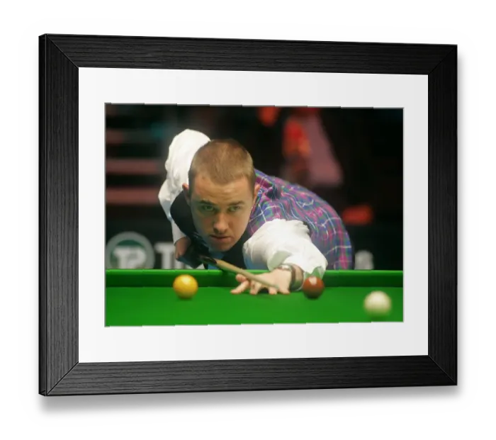 Framed Print : Stephen Hendry Framed Print : Stephen Hendry