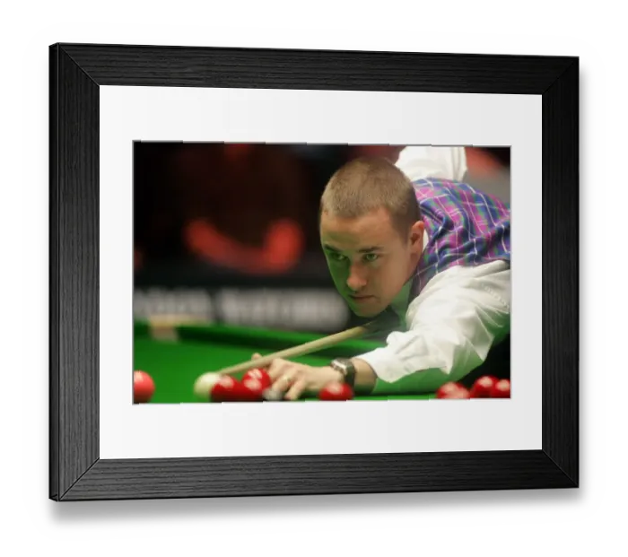 Framed Print : Stephen Hendry Framed Print : Stephen Hendry