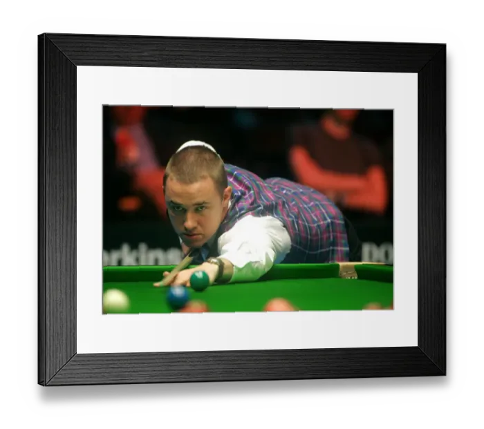 Framed Print : Stephen Hendry Framed Print : Stephen Hendry