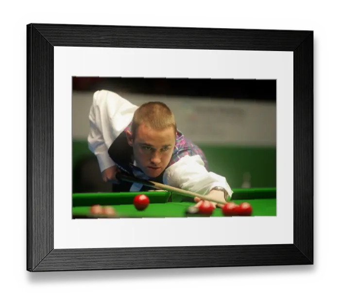 Framed Print : Stephen Hendry Framed Print : Stephen Hendry