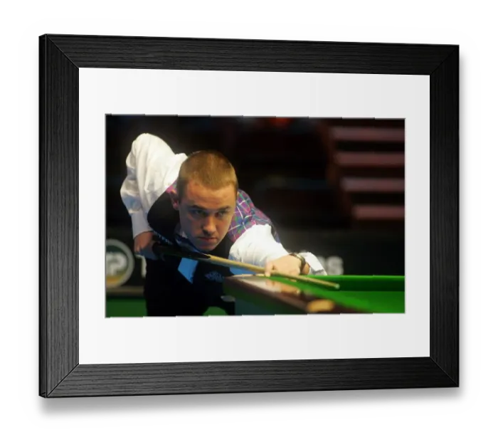 Framed Print : Stephen Hendry Framed Print : Stephen Hendry