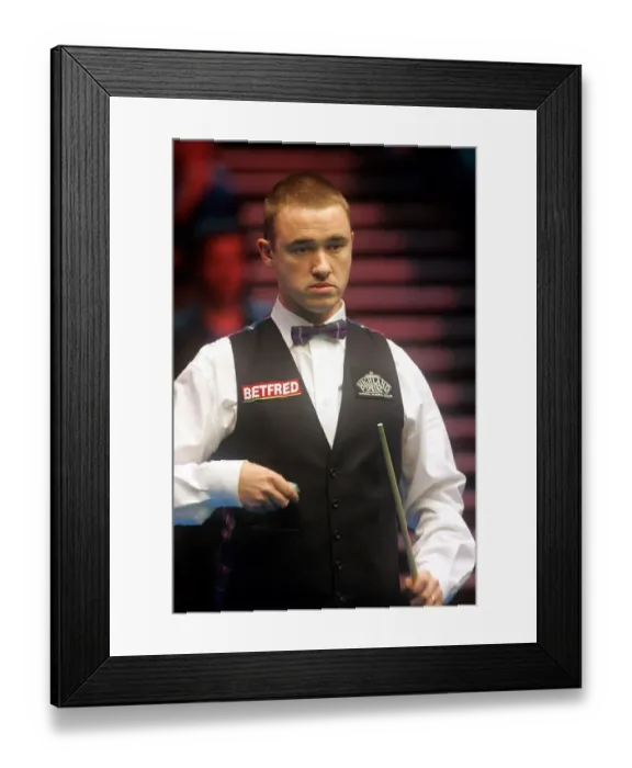 Framed Print : Stephen Hendry Framed Print : Stephen Hendry